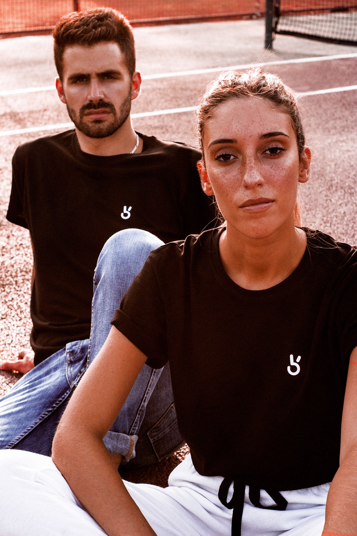 T-shirt Preta