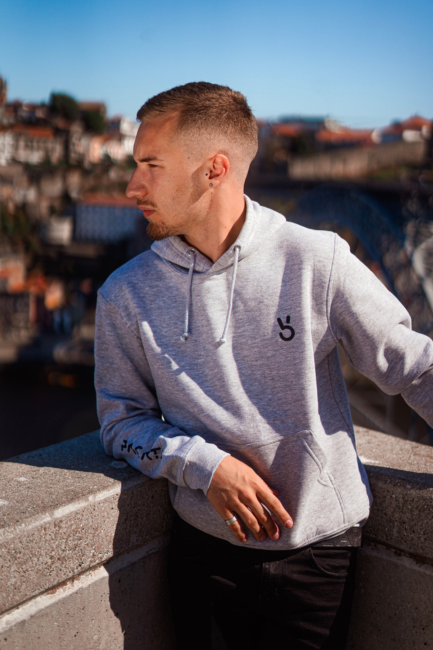 HOODIE CINZA